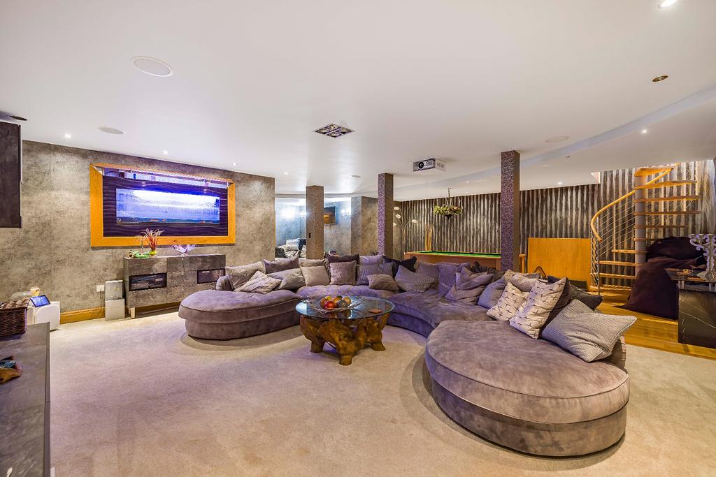 Cinema room.