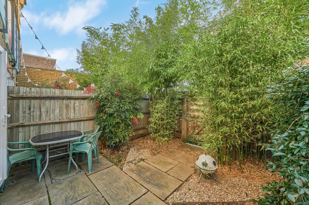 Patio view, garden