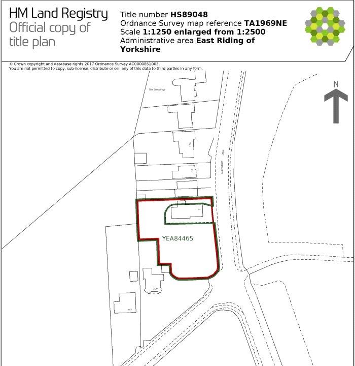 Land Marked In Green