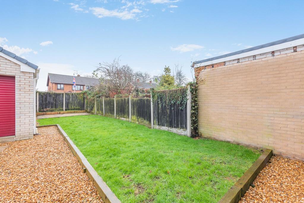 Rear garden