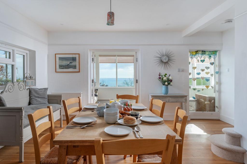 Dining Area Seaway House, Strete, Dartmouth