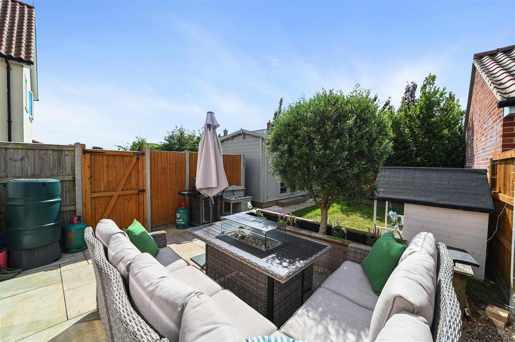Rear garden