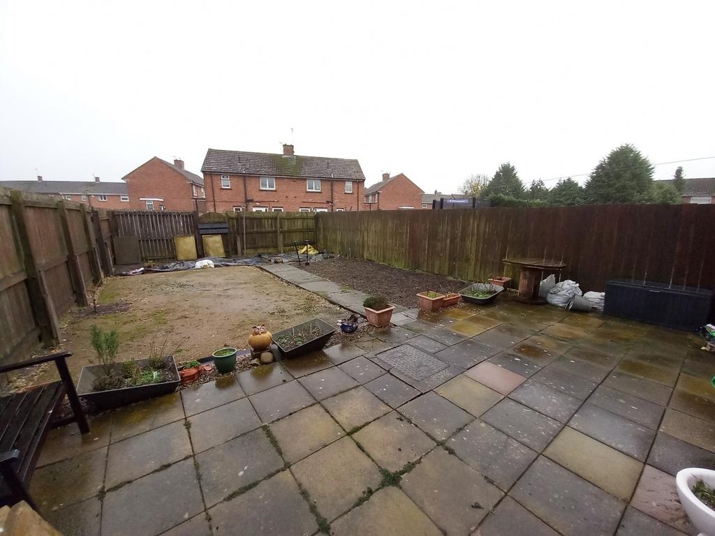 Rear garden