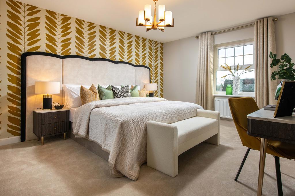 MAIN BEDROOM WITH EN SUTE &amp; DRESSING AREA