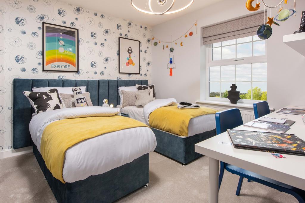 Internal Image of Avondale Show Home Bedroom