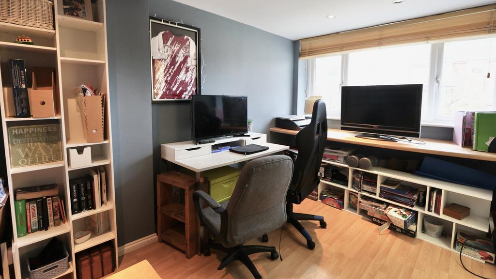Dual aspect garage conversion