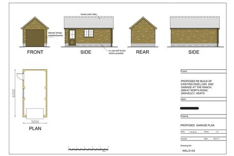 undefined, Great North Road, Graveley, Hitchin, Hertfordshire, SG4