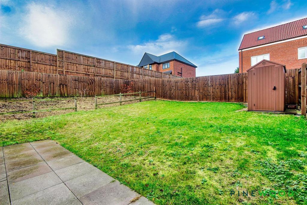 Rear garden