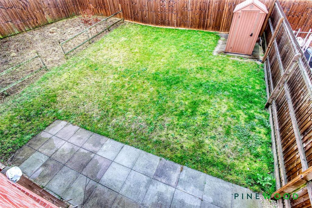 Rear garden