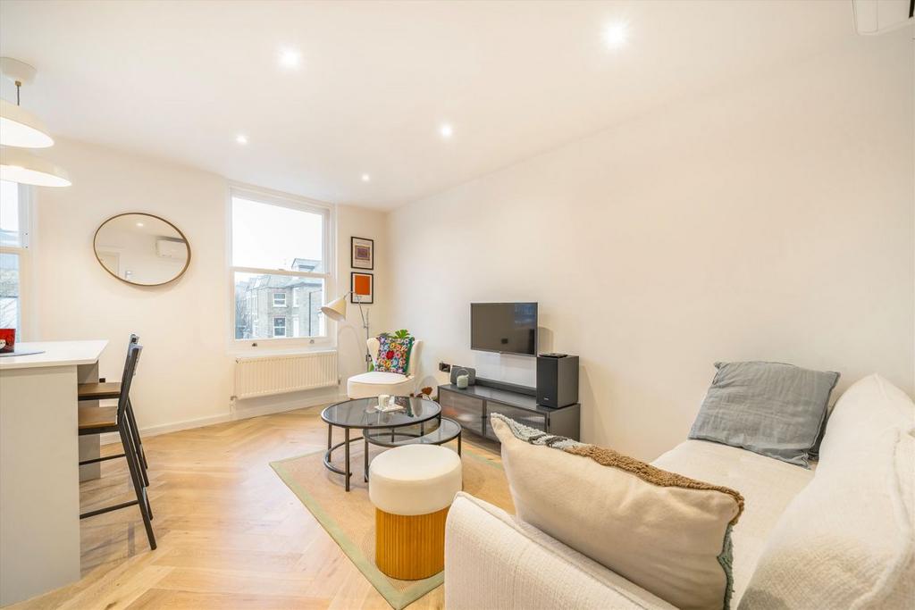 Open-plan living area, open plan living