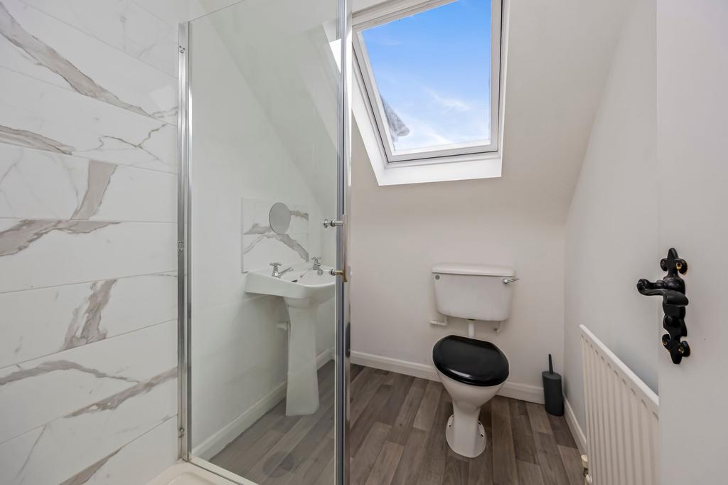 Shower room on second floor