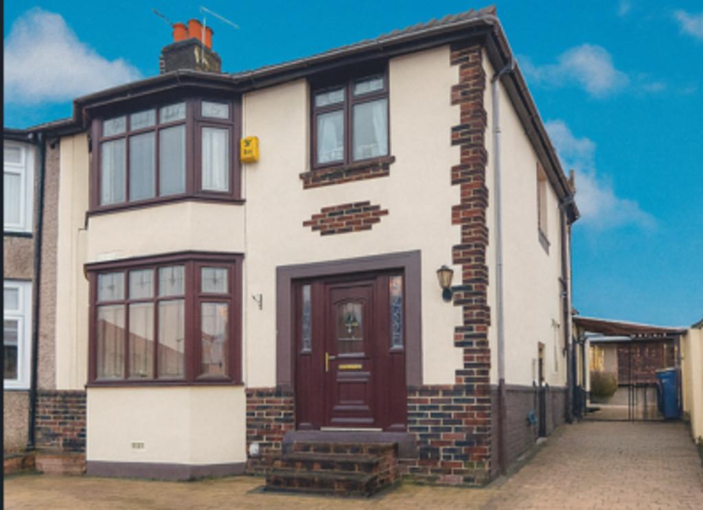 Front of house blue sky amended