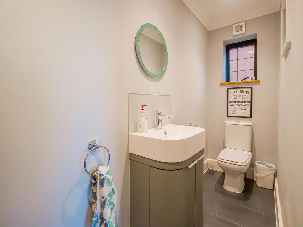 Downstairs wc