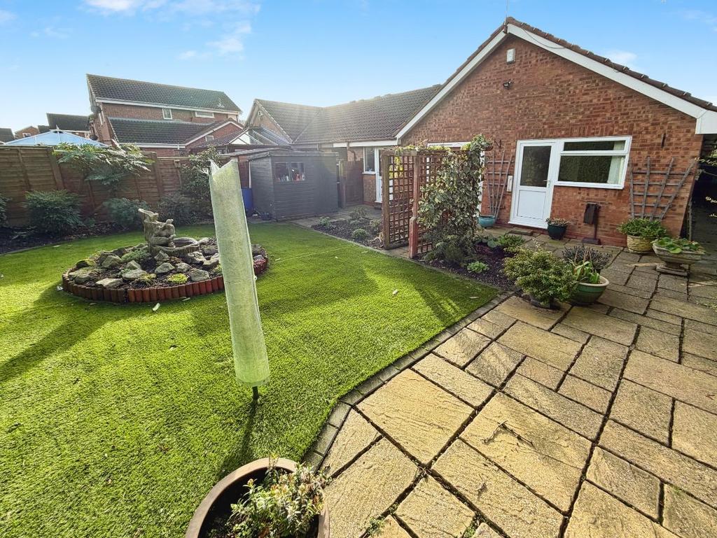 Rear garden