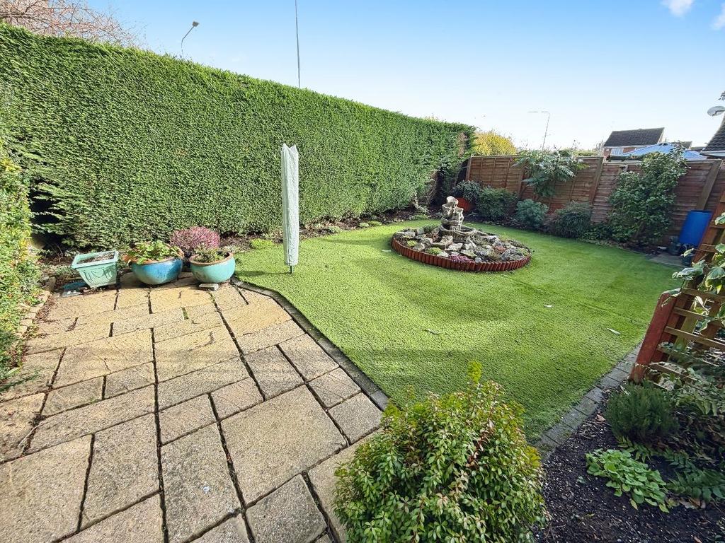 Rear garden