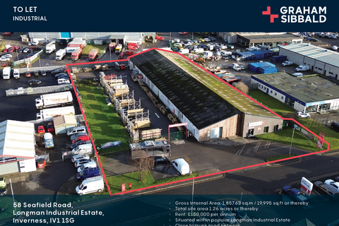 Warehouse to rent, 58 Seafield Rd Inverness IV1 1SG