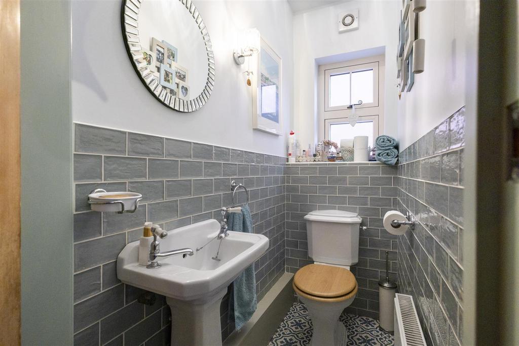 Downstairs wc