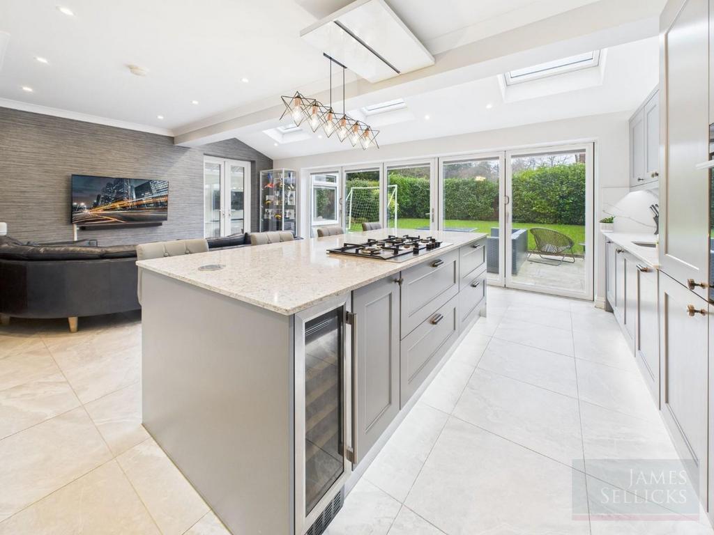 Extended Living Kitchen