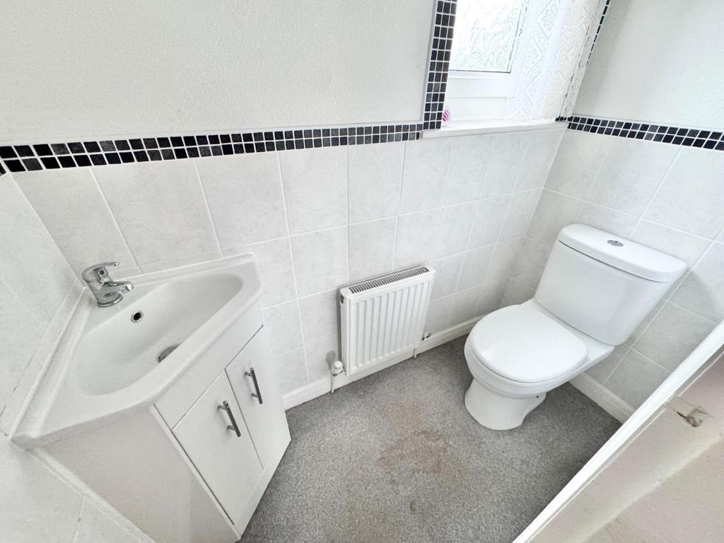 First floor toilet