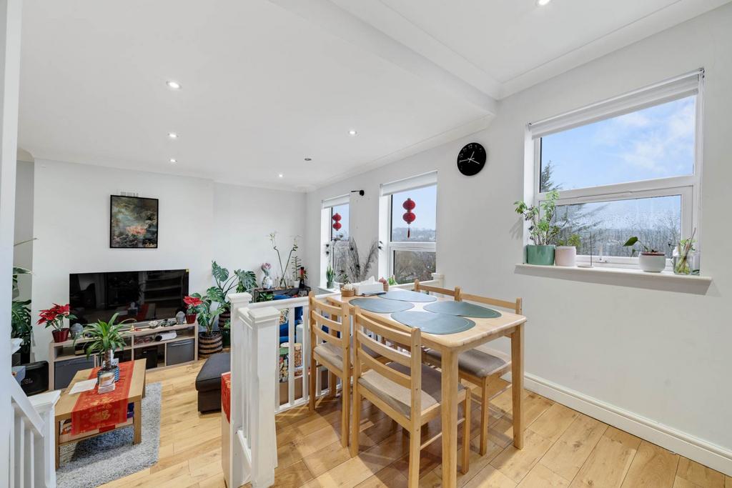 Open-plan living area