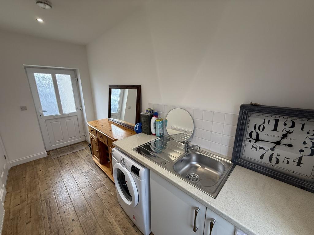 Hallway and Utility Room