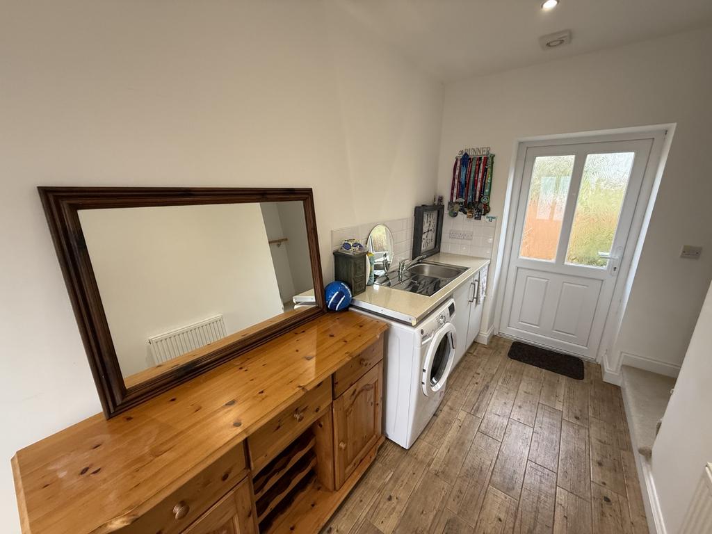 Hallway and Utility Room