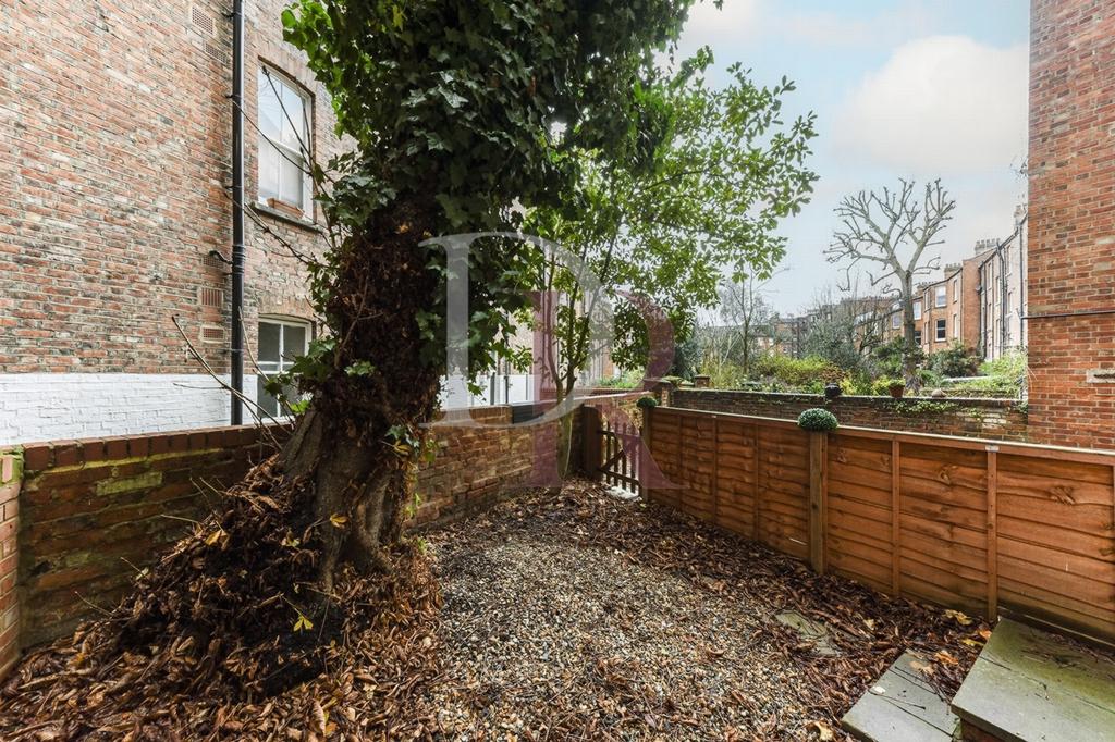 Private rear garden