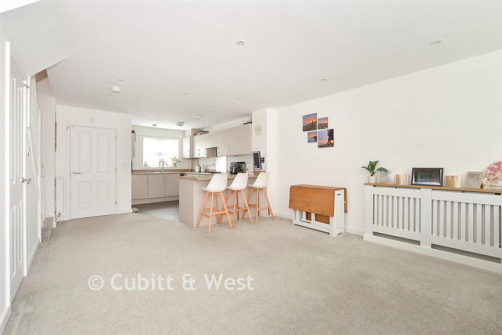 Kitchen/ Lounge/ Dining Room.