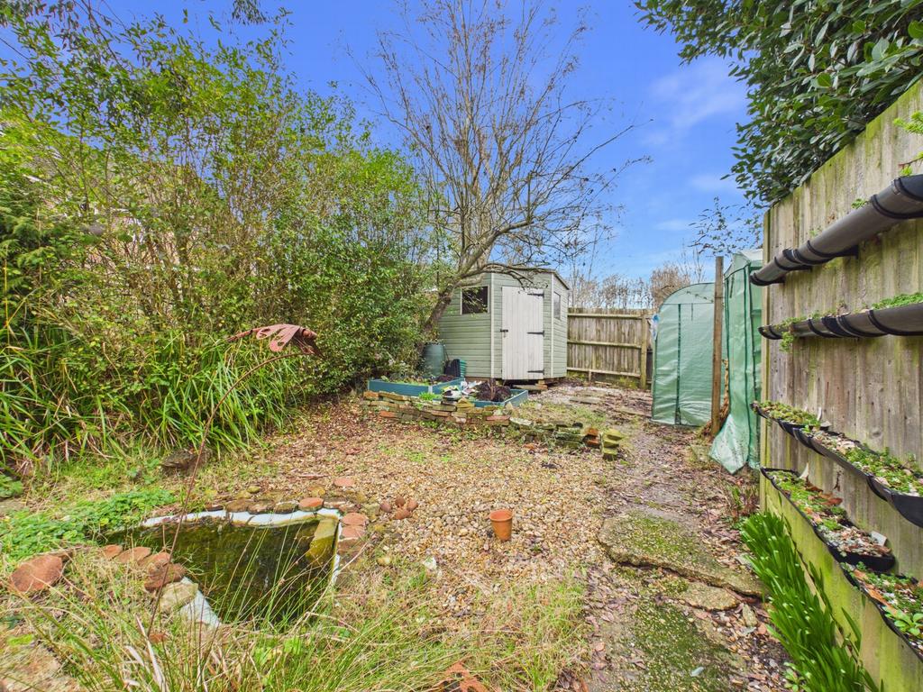 Rear garden