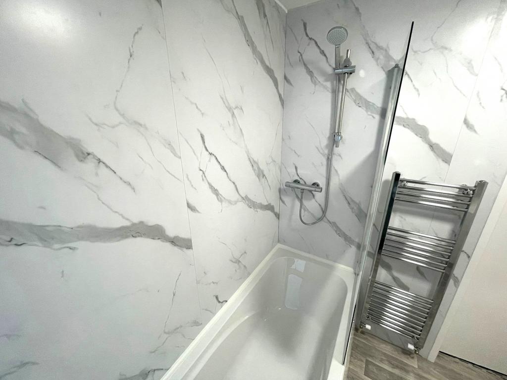 Shower over bath