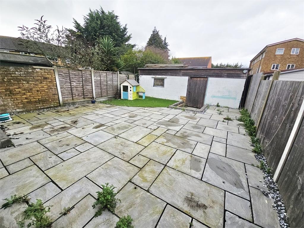 Rear garden