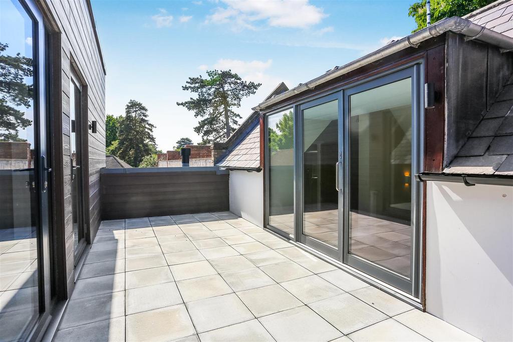 Roof terrace view, roof terrace