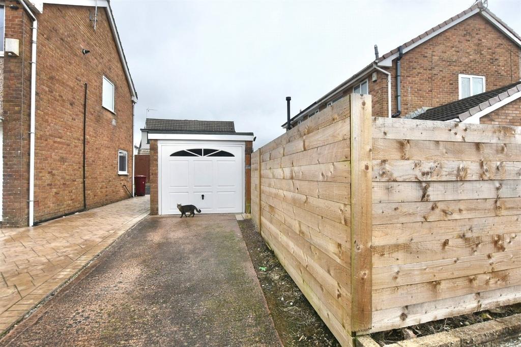 Driveway and Garage