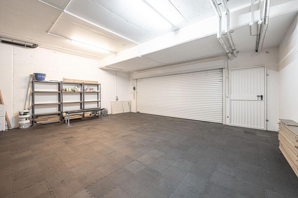 Garage interior, garage