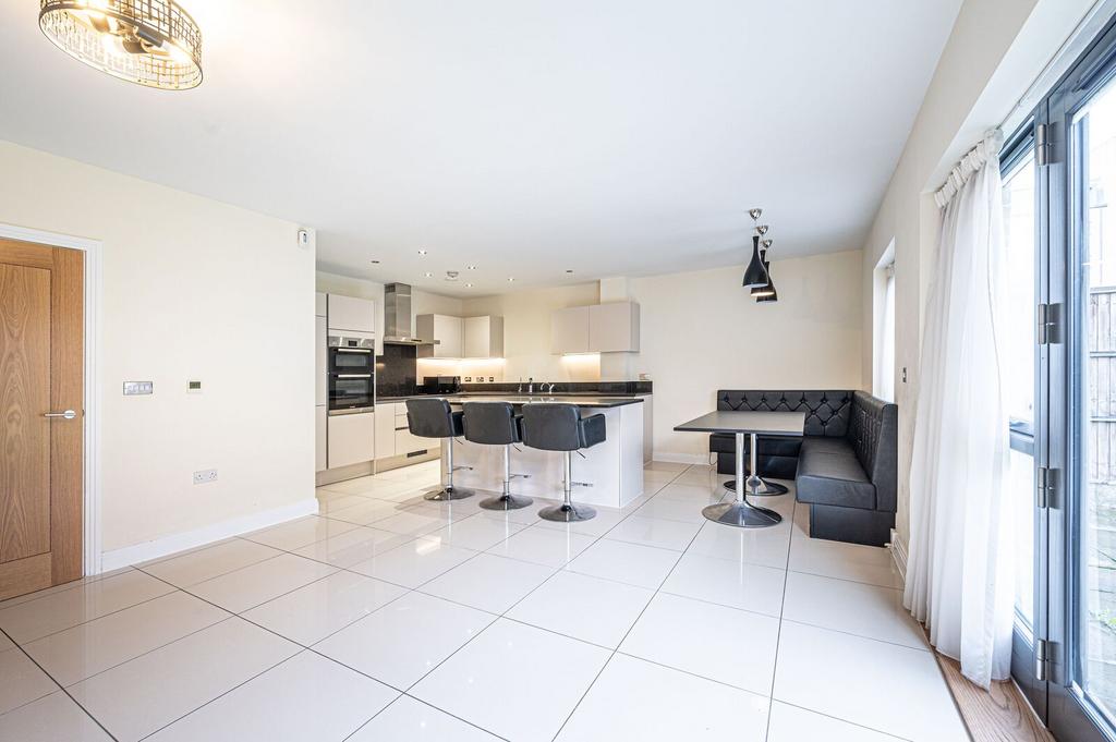 Open-plan living area, open plan living