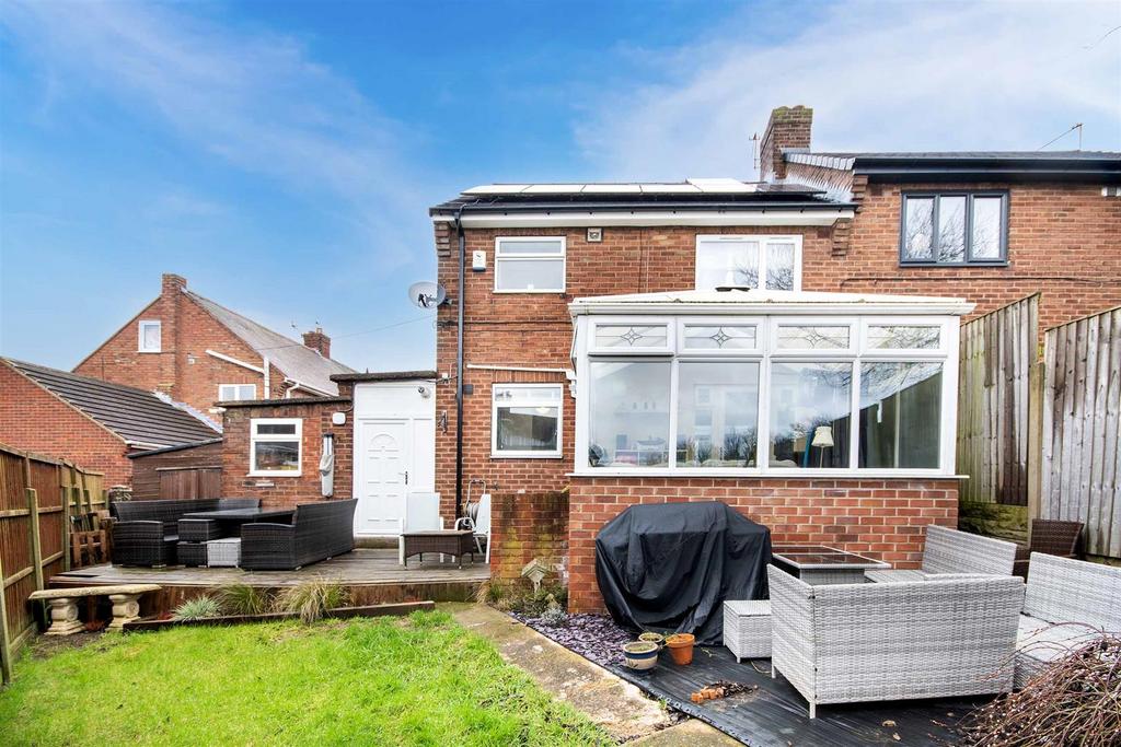 Rear of Property