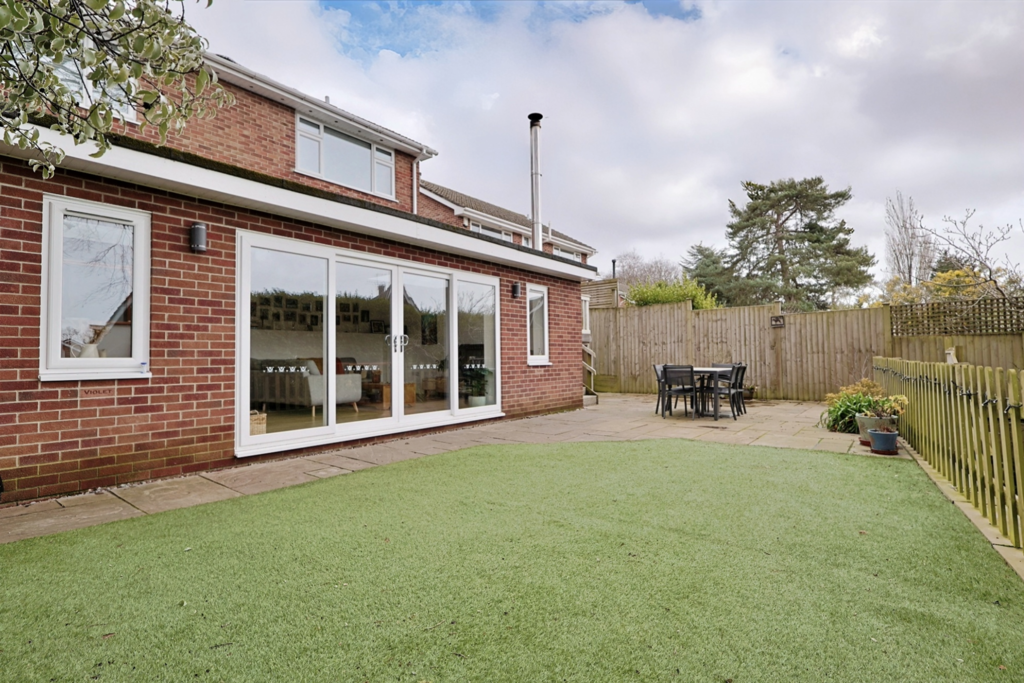Rear garden