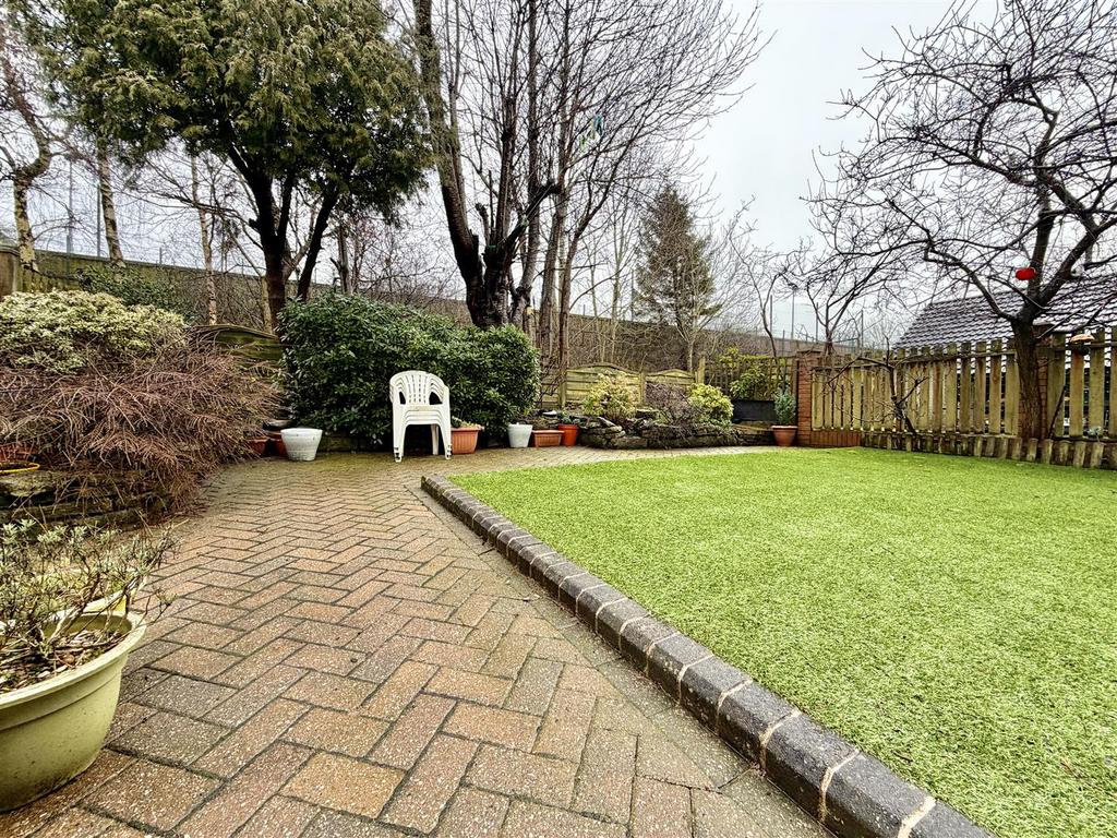 Rear garden