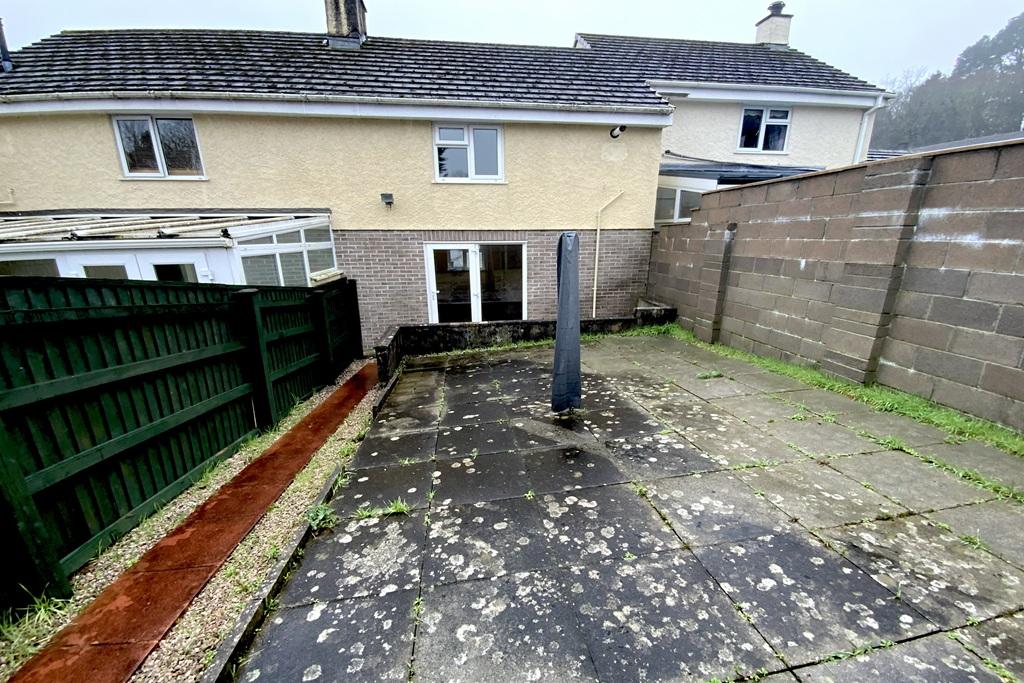 Back of property