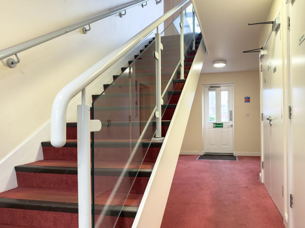 Communal entrance hall
