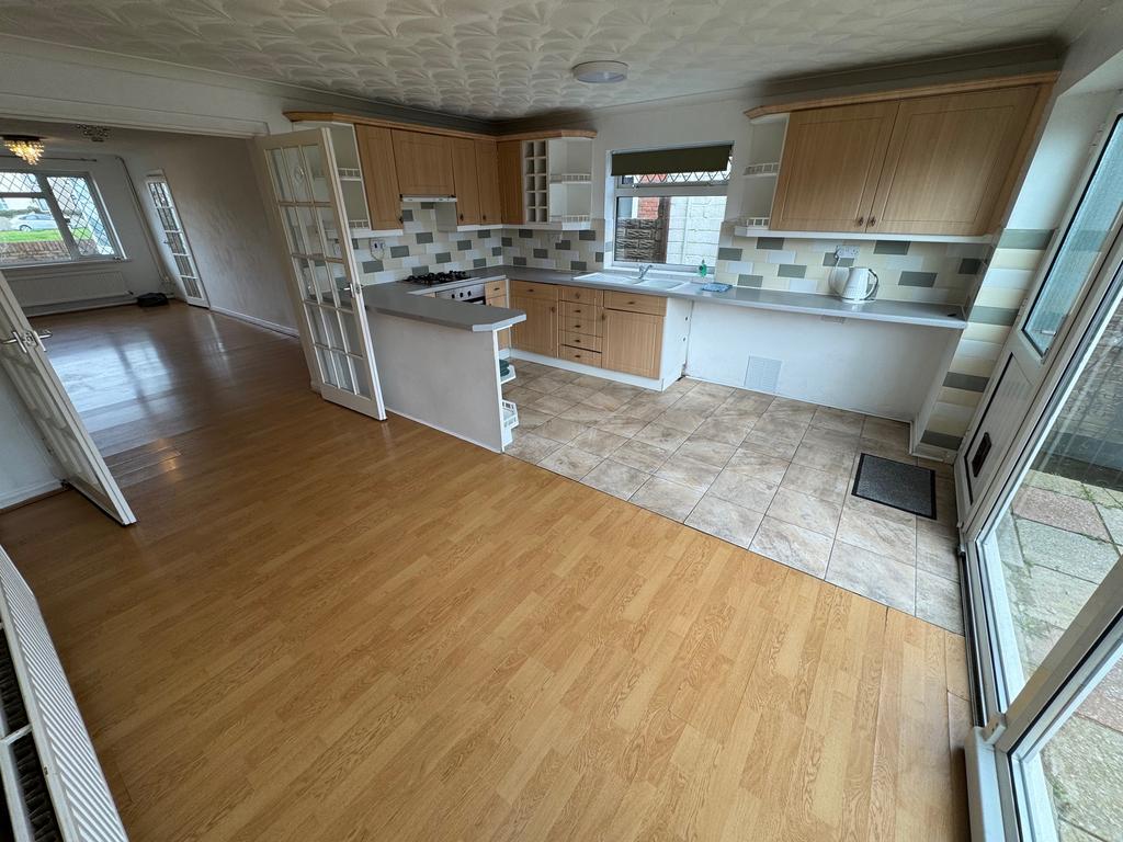 Kitchen, open plan living