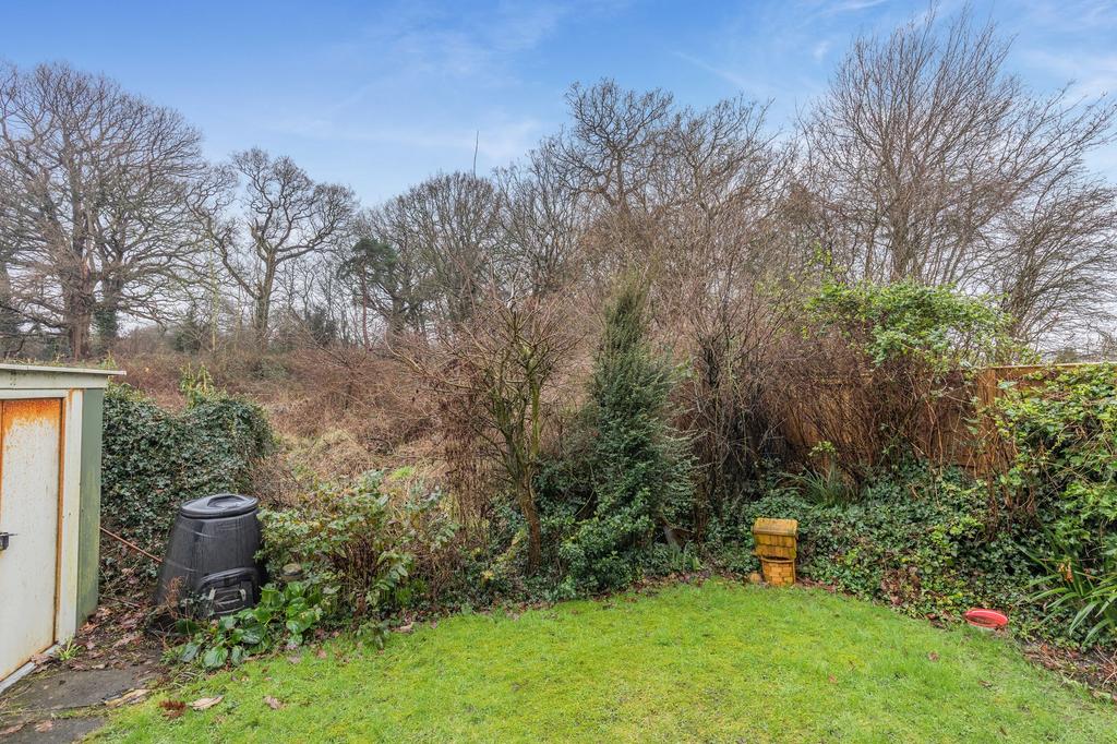 Rear garden