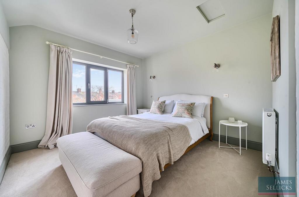 Master bedroom with dressing room