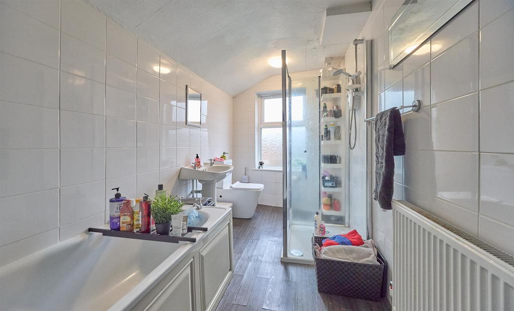 Bathroom to rear