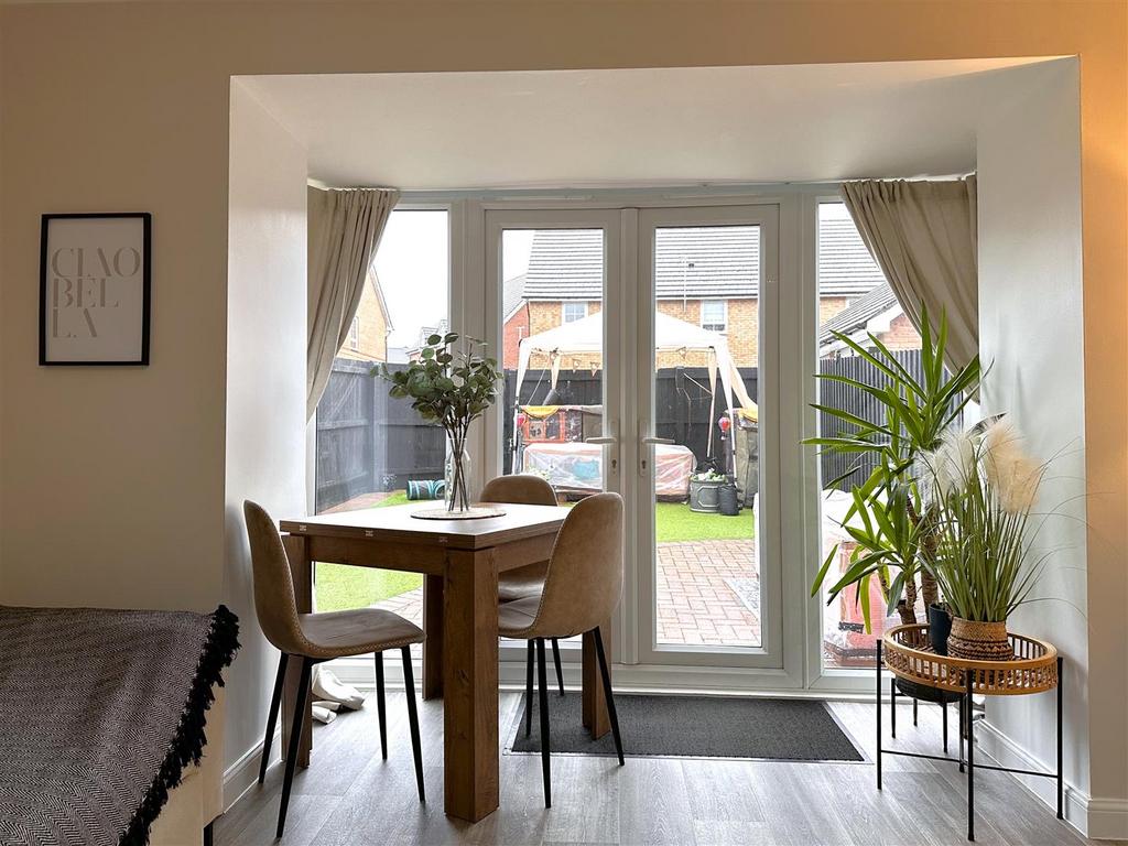 Dining Area With French Doors 310