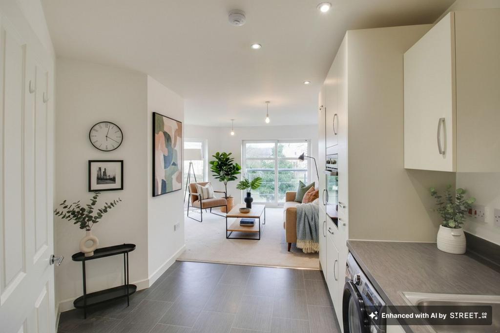 Kitchen / Dining / Living Area