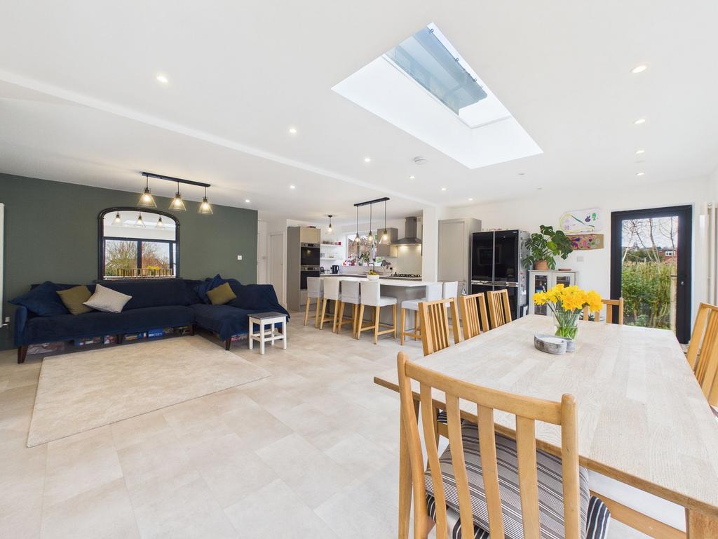 Open Plan Living Dining Kitchen