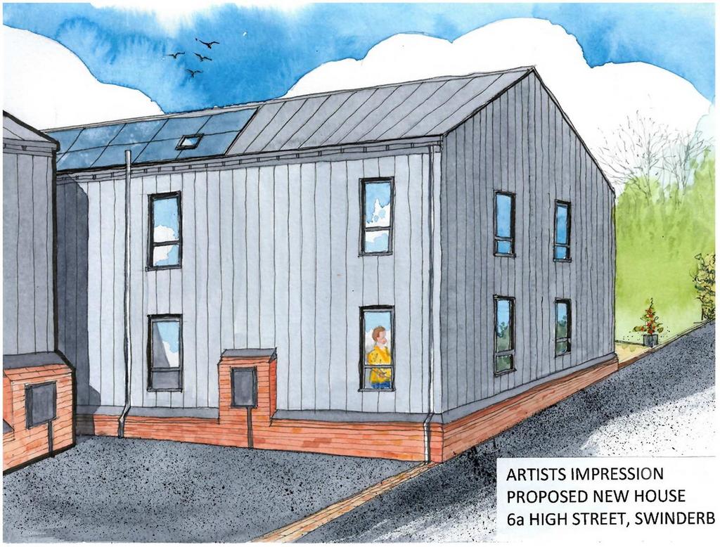 Artist impression -(south west elevations)
