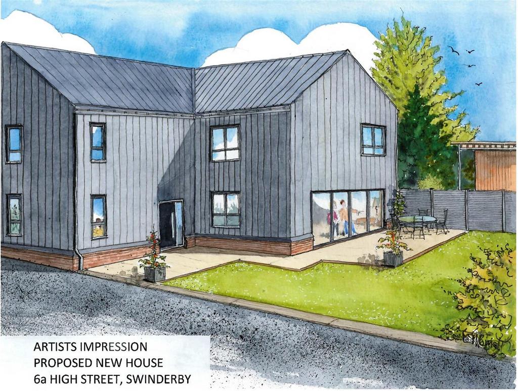 Artist impression - (south east elevations)