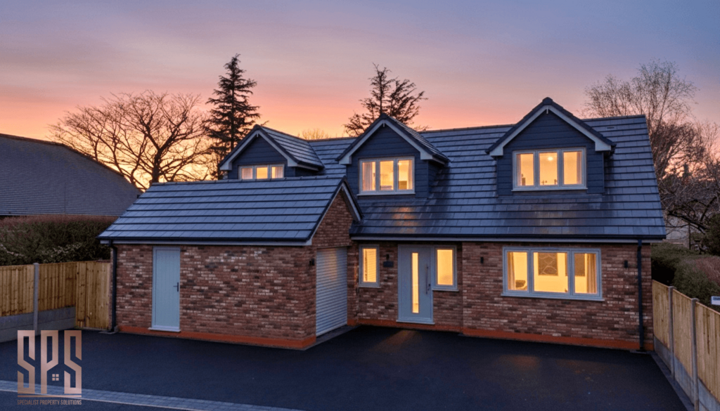 Striking four-bedroom contemporary home